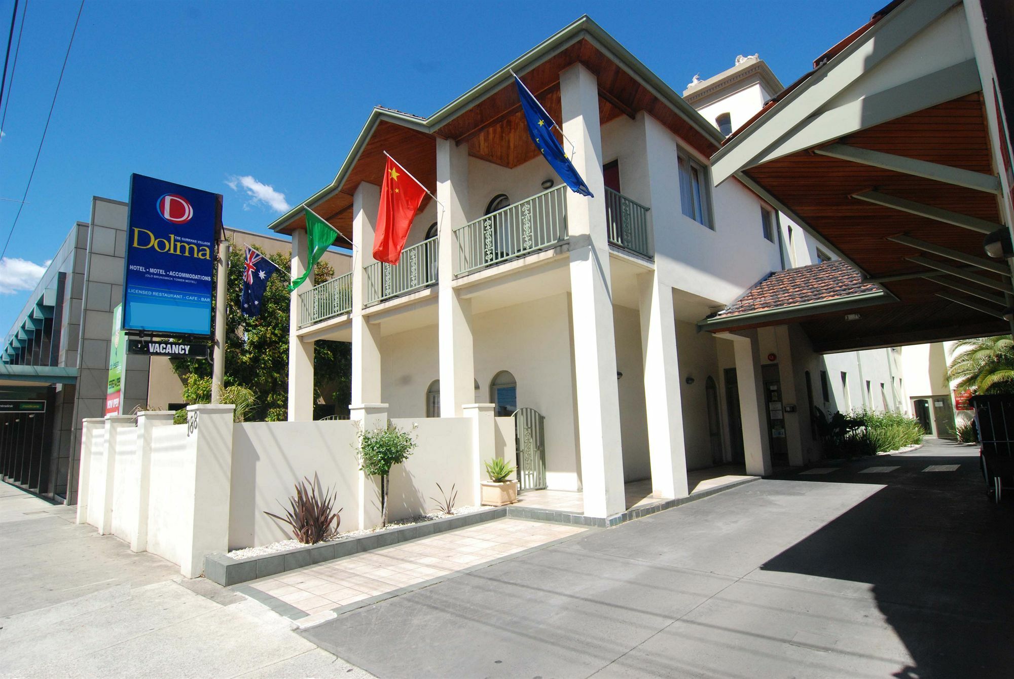 Brunswick Tower Hotel Melbourne City Exterior foto